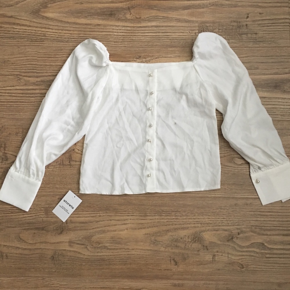 Ivory blouse